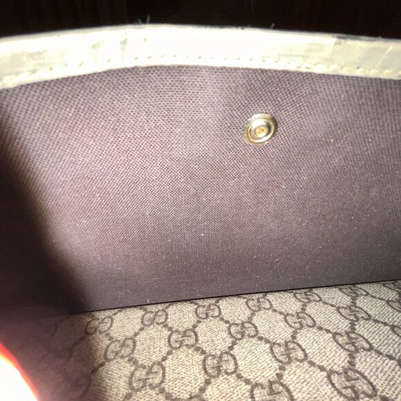 Authentic Brown Gucci Monogram GG Plus Joy Hobo Purse - Picture 15 of 16